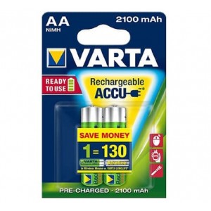 Varta Rechargeable Accu 56706 AA 2100 HR6 B2